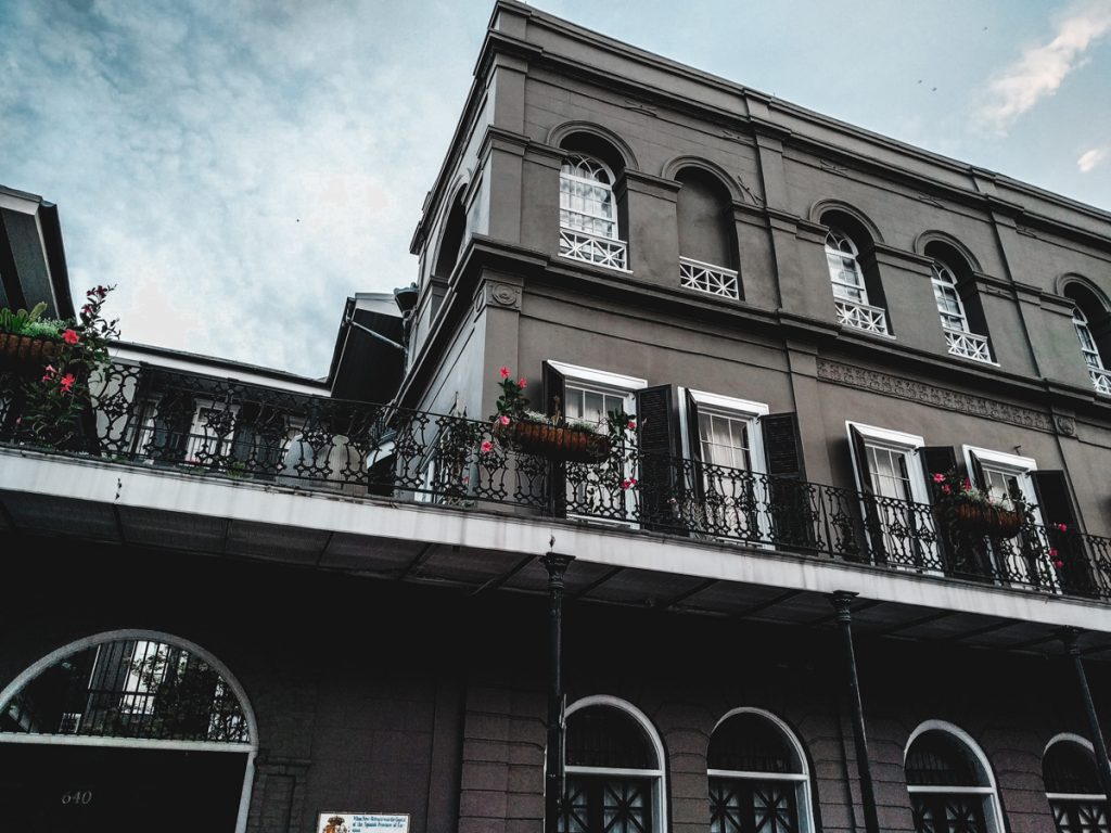 Haunted LaLaurie Mansion during the daytime.